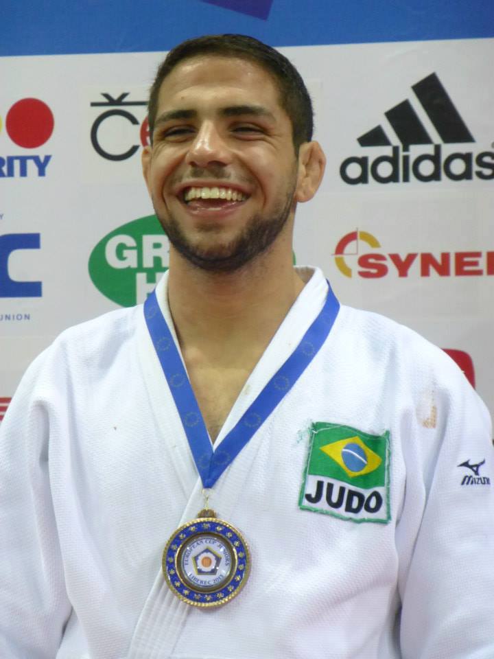 Atleta da seleção brasileira de judô